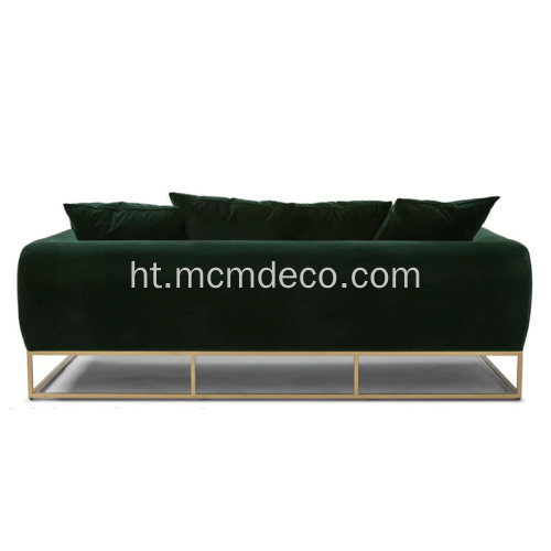 Twous Balsam Green Twal Sofa